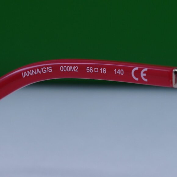 Kate Spade IANNA/G/S 0000 M2 Cat Eye Sunglasses – Rose Gold/Red/Pink - Picture 7 of 10